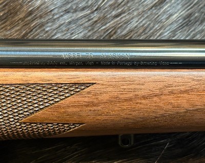 NEW WINCHESTER MODEL 70 ALASKAN 338 WIN MAG 25