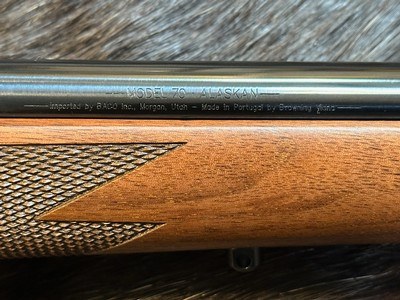 NEW WINCHESTER MODEL 70 ALASKAN 338 WIN MAG 25