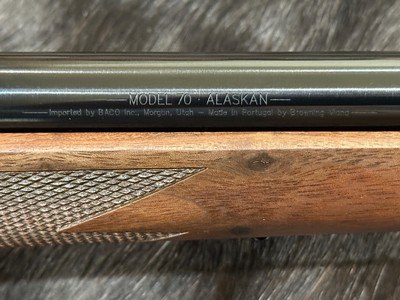NEW WINCHESTER MODEL 70 ALASKAN 338 WIN MAG 25