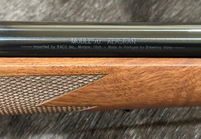 NEW WINCHESTER MODEL 70 ALASKAN 338 WIN MAG 25
