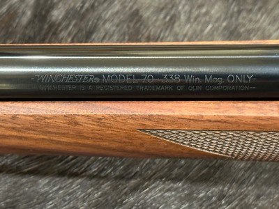 NEW WINCHESTER MODEL 70 ALASKAN 338 WIN MAG 25