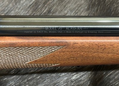 NEW WINCHESTER MODEL 70 ALASKAN 338 WIN MAG 25