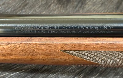 NEW WINCHESTER MODEL 70 ALASKAN 338 WIN MAG 25