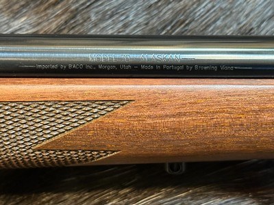 NEW WINCHESTER MODEL 70 ALASKAN 338 WIN MAG 25