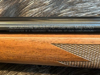 NEW WINCHESTER MODEL 70 ALASKAN 338 WIN MAG 25