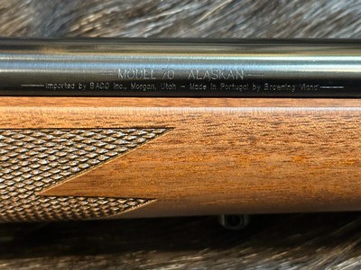 NEW WINCHESTER MODEL 70 ALASKAN 338 WIN MAG 25