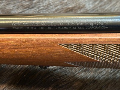 NEW WINCHESTER MODEL 70 ALASKAN 338 WIN MAG 25