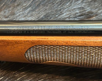 NEW WINCHESTER MODEL 70 FEATHERWEIGHT 22-250 REMINGTON 22