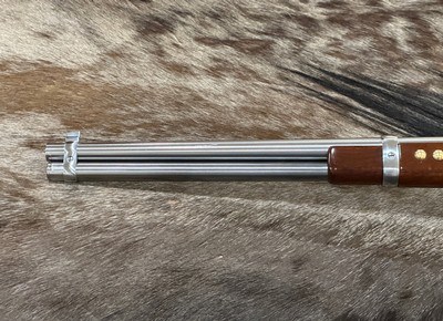 NEW UBERTI 1866 WINCHESTER YELLOWBOY WHITE CARBINE 38 SPECIAL INDIAN ENGRAVING, TACKS, GREAT WOOD 550025 - LAYAWAY AVAILABLE - Image 15 of 24