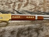 NEW UBERTI 1866 WINCHESTER YELLOWBOY WHITE CARBINE 38 SPECIAL INDIAN ENGRAVING, TACKS, GREAT WOOD 550025 - LAYAWAY AVAILABLE - Image 5 of 24