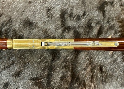 NEW UBERTI 1866 WINCHESTER YELLOWBOY WHITE CARBINE 38 SPECIAL INDIAN ENGRAVING, TACKS, GOOD WOOD 550025 - LAYAWAY AVAILABLE - Image 18 of 21
