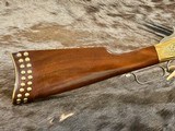 NEW UBERTI 1866 WINCHESTER YELLOWBOY WHITE CARBINE 38 SPECIAL INDIAN ENGRAVING, TACKS, GOOD WOOD 550025 - LAYAWAY AVAILABLE - Image 4 of 21