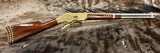 NEW UBERTI 1866 WINCHESTER YELLOWBOY WHITE CARBINE 38 SPECIAL INDIAN ENGRAVING, TACKS, GOOD WOOD 550025 - LAYAWAY AVAILABLE - Image 2 of 21