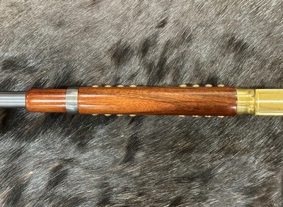 NEW UBERTI 1866 WINCHESTER YELLOWBOY WHITE CARBINE 38 SPECIAL INDIAN ENGRAVING, TACKS, GOOD WOOD 550025 - LAYAWAY AVAILABLE - Image 19 of 22