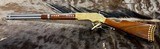 NEW UBERTI 1866 WINCHESTER YELLOWBOY WHITE CARBINE 38 SPECIAL INDIAN ENGRAVING, TACKS, GOOD WOOD 550025 - LAYAWAY AVAILABLE - Image 2 of 22