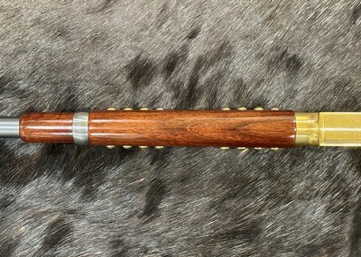 NEW UBERTI 1866 WINCHESTER YELLOWBOY WHITE CARBINE 38 SPECIAL INDIAN ENGRAVING, TACKS, GOOD WOOD 550025 - LAYAWAY AVAILABLE - Image 17 of 20
