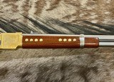 NEW UBERTI 1866 WINCHESTER YELLOWBOY WHITE CARBINE 38 SPECIAL INDIAN ENGRAVING, TACKS, GOOD WOOD 550025 - LAYAWAY AVAILABLE - Image 5 of 20