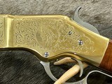 NEW UBERTI 1866 WINCHESTER YELLOWBOY WHITE CARBINE 38 SPECIAL INDIAN ENGRAVING, TACKS, GOOD WOOD 550025 - LAYAWAY AVAILABLE - Image 15 of 20
