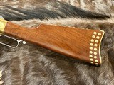 NEW UBERTI 1866 WINCHESTER YELLOWBOY WHITE CARBINE 38 SPECIAL INDIAN ENGRAVING, TACKS, GOOD WOOD 550025 - LAYAWAY AVAILABLE - Image 10 of 20
