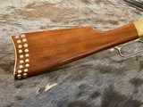 NEW UBERTI 1866 WINCHESTER YELLOWBOY WHITE CARBINE 38 SPECIAL INDIAN ENGRAVING, TACKS 550025 - LAYAWAY AVAILABLE - Image 4 of 25