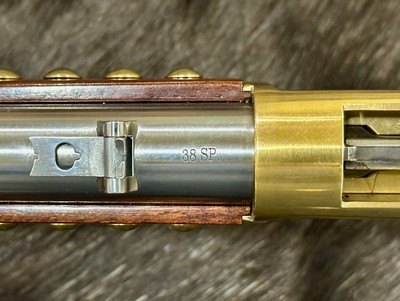 NEW UBERTI 1866 WINCHESTER YELLOWBOY WHITE CARBINE 38 SPECIAL INDIAN ENGRAVING, TACKS 550025 - LAYAWAY AVAILABLE - Image 16 of 25