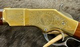 NEW UBERTI 1866 WINCHESTER YELLOWBOY WHITE CARBINE 38 SPECIAL INDIAN ENGRAVING, TACKS 550025 - LAYAWAY AVAILABLE - Image 17 of 25