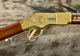 NEW UBERTI 1866 WINCHESTER YELLOWBOY WHITE CARBINE 38 SPECIAL INDIAN ENGRAVING, TACKS 550025 - LAYAWAY AVAILABLE - Image 1 of 25