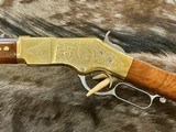 NEW UBERTI 1866 WINCHESTER YELLOWBOY WHITE CARBINE 45 COLT INDIAN ENGRAVING TACKS 550031 - LAYAWAY AVAILABLE - Image 12 of 24