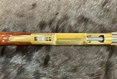 NEW UBERTI 1866 WINCHESTER YELLOWBOY WHITE CARBINE 45 COLT INDIAN ENGRAVING TACKS 550031 - LAYAWAY AVAILABLE - Image 9 of 24