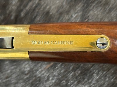 NEW UBERTI 1866 WINCHESTER YELLOWBOY WHITE CARBINE 45 COLT INDIAN ENGRAVING TACKS 550031 - LAYAWAY AVAILABLE - Image 20 of 24