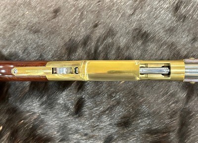 NEW UBERTI 1866 WINCHESTER YELLOWBOY WHITE CARBINE 45 COLT INDIAN ENGRAVING TACKS 550031 - LAYAWAY AVAILABLE - Image 9 of 21