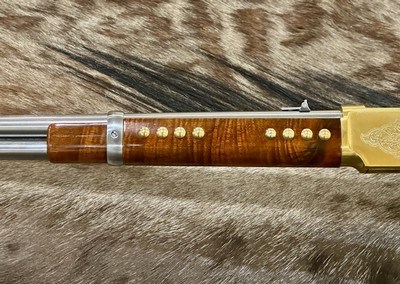 NEW UBERTI 1866 WINCHESTER YELLOWBOY WHITE CARBINE 45 COLT INDIAN ENGRAVING TACKS 550031 - LAYAWAY AVAILABLE - Image 13 of 21