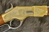 NEW UBERTI 1866 WINCHESTER YELLOWBOY WHITE CARBINE 45 COLT INDIAN ENGRAVING TACKS 550031 - LAYAWAY AVAILABLE - Image 8 of 23