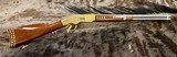 NEW UBERTI 1866 WINCHESTER YELLOWBOY WHITE CARBINE 45 COLT INDIAN ENGRAVING TACKS 550031 - LAYAWAY AVAILABLE - Image 2 of 23
