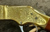 NEW UBERTI 1866 WINCHESTER YELLOWBOY WHITE CARBINE 45 COLT INDIAN ENGRAVING TACKS 550031 - LAYAWAY AVAILABLE - Image 17 of 23