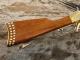 NEW UBERTI 1866 WINCHESTER YELLOWBOY WHITE CARBINE 45 COLT INDIAN ENGRAVING TACKS 550031 - LAYAWAY AVAILABLE - Image 4 of 23