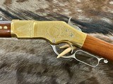 NEW UBERTI 1866 WINCHESTER YELLOWBOY WHITE CARBINE 45 COLT INDIAN ENGRAVING TACKS 550031 - LAYAWAY AVAILABLE - Image 12 of 23