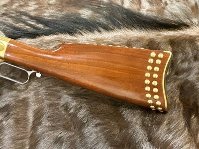 NEW UBERTI 1866 WINCHESTER YELLOWBOY WHITE CARBINE 45 COLT INDIAN ENGRAVING TACKS 550031 - LAYAWAY AVAILABLE - Image 11 of 23