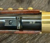 NEW UBERTI 1866 WINCHESTER YELLOWBOY CARBINE 38 SPECIAL INDIAN ENGRAVING, TACKS 550024 - LAYAWAY AVAILABLE - Image 15 of 22