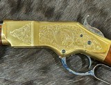 NEW UBERTI 1866 WINCHESTER YELLOWBOY CARBINE 38 SPECIAL INDIAN ENGRAVING, TACKS 550024 - LAYAWAY AVAILABLE - Image 17 of 22