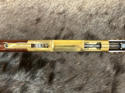 NEW UBERTI 1866 WINCHESTER YELLOWBOY CARBINE 38 SPECIAL INDIAN ENGRAVING, TACKS 550024 - LAYAWAY AVAILABLE - Image 8 of 22