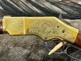 NEW UBERTI 1866 WINCHESTER YELLOWBOY CARBINE 38 SPECIAL INDIAN ENGRAVING, TACKS 550024 - LAYAWAY AVAILABLE - Image 16 of 22