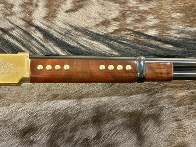 NEW UBERTI 1866 WINCHESTER YELLOWBOY CARBINE 38 SPECIAL INDIAN ENGRAVING, TACKS 550024 - LAYAWAY AVAILABLE - Image 5 of 22