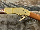 NEW UBERTI 1866 WINCHESTER YELLOWBOY CARBINE 38 SPECIAL INDIAN ENGRAVING, TACKS 550024 - LAYAWAY AVAILABLE - Image 11 of 22