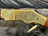 NEW UBERTI 1866 WINCHESTER YELLOWBOY CARBINE 38 SPECIAL INDIAN ENGRAVING, TACKS 550024 - LAYAWAY AVAILABLE - Image 16 of 22