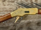 NEW UBERTI 1866 WINCHESTER YELLOWBOY CARBINE 38 SPECIAL INDIAN ENGRAVING, TACKS 550024 - LAYAWAY AVAILABLE - Image 4 of 22