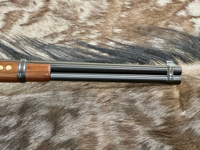 NEW UBERTI 1866 WINCHESTER YELLOWBOY CARBINE 38 SPECIAL INDIAN ENGRAVING, TACKS 550024 - LAYAWAY AVAILABLE - Image 6 of 22