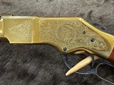 NEW UBERTI 1866 WINCHESTER YELLOWBOY CARBINE 38 SPECIAL INDIAN ENGRAVING, TACKS 550024 - LAYAWAY AVAILABLE - Image 17 of 22