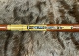NEW UBERTI 1866 WINCHESTER YELLOWBOY CARBINE 38 SPECIAL INDIAN ENGRAVING, TACKS 550024 - LAYAWAY AVAILABLE - Image 20 of 22