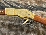 NEW UBERTI 1866 WINCHESTER YELLOWBOY CARBINE 38 SPECIAL INDIAN ENGRAVING, TACKS 550024 - LAYAWAY AVAILABLE - Image 12 of 22